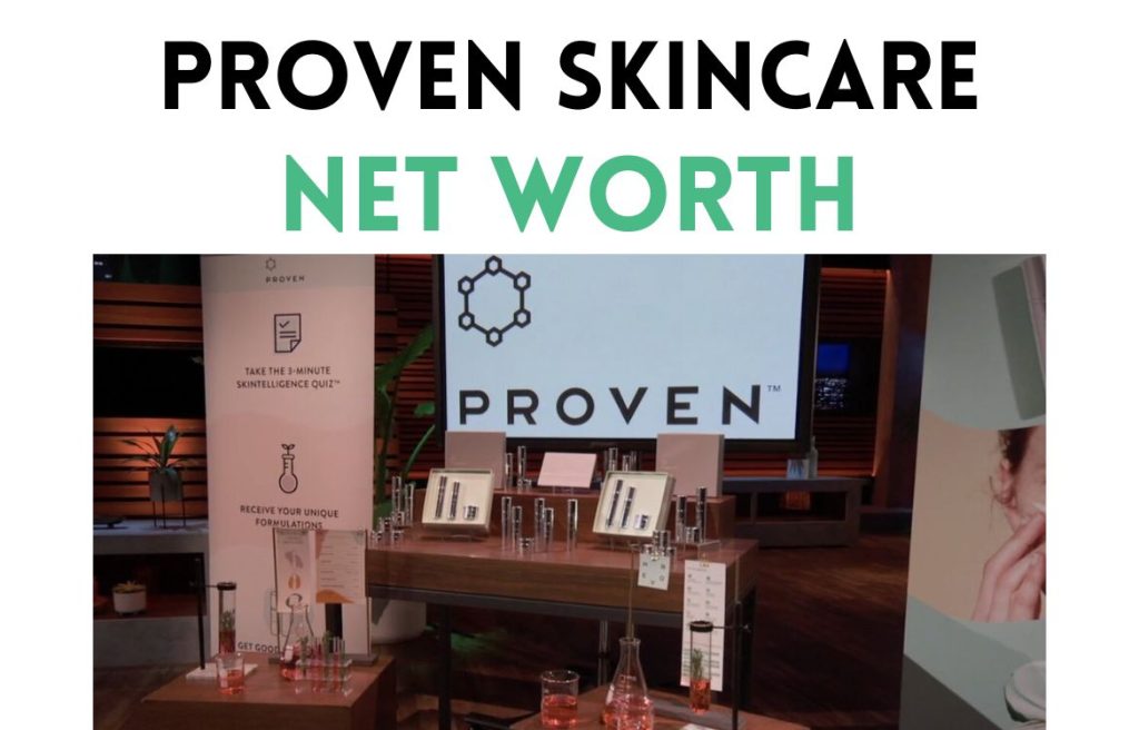 proven skincare net worth shark tank update